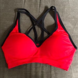 “PINK” Victoria’s Secret Red Sports Bra (Padded)